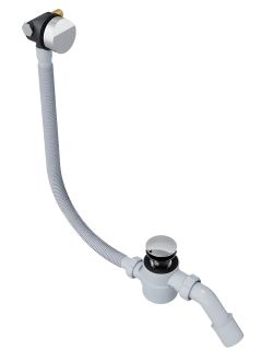 Слив-перелив для ванны Excellent Hover ARIN.3410CR с наполнением 60/80/100 см хром